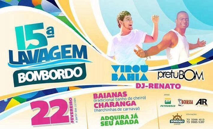 Cartaz   Bombordo - ao lado do trevo do Cabral, Sábado 22 de Fevereiro de 2014