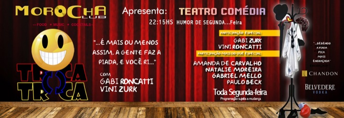 Cartaz   Morocha Club - Estrada do Mucug, 290, Quinta-feira 3 de Abril de 2014