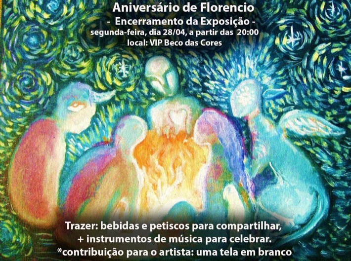 Cartaz   Beco das Cores - Rua do Mucug, 201, Segunda-feira 28 de Abril de 2014