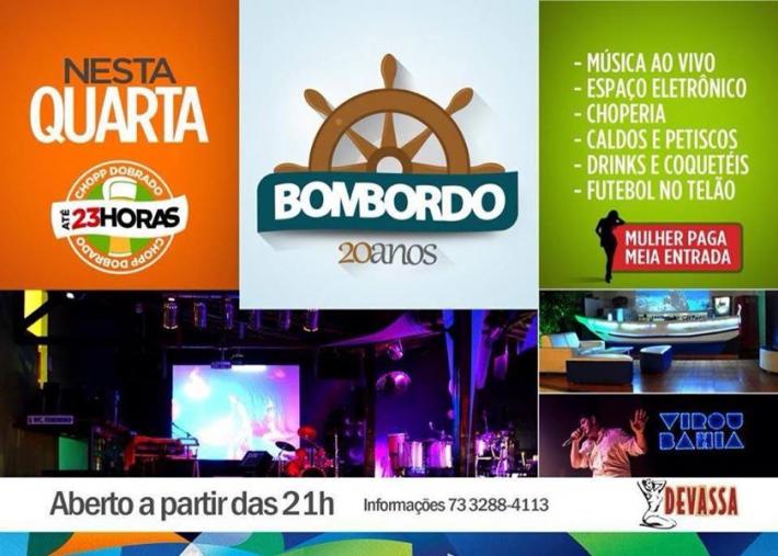 Cartaz   Bombordo - ao lado do trevo do Cabral, Quarta-feira 7 de Maio de 2014