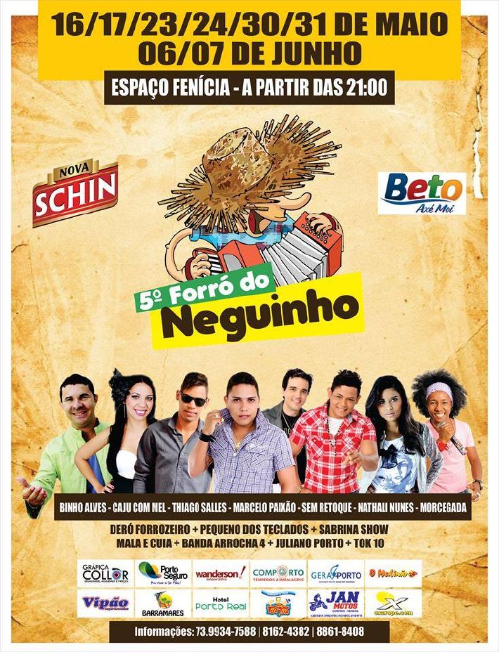 Cartaz   Espao Fencia - centro - ao lado do McDonald, Sexta-feira 6 de Junho de 2014