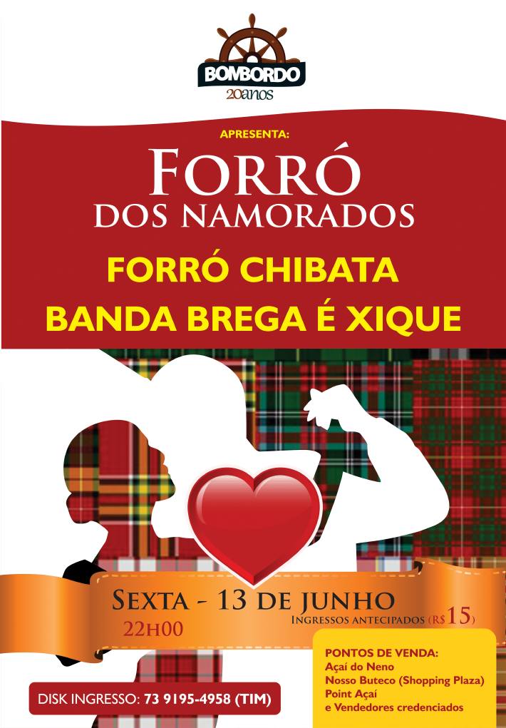 Cartaz   Bombordo - ao lado do trevo do Cabral, Sexta-feira 13 de Junho de 2014