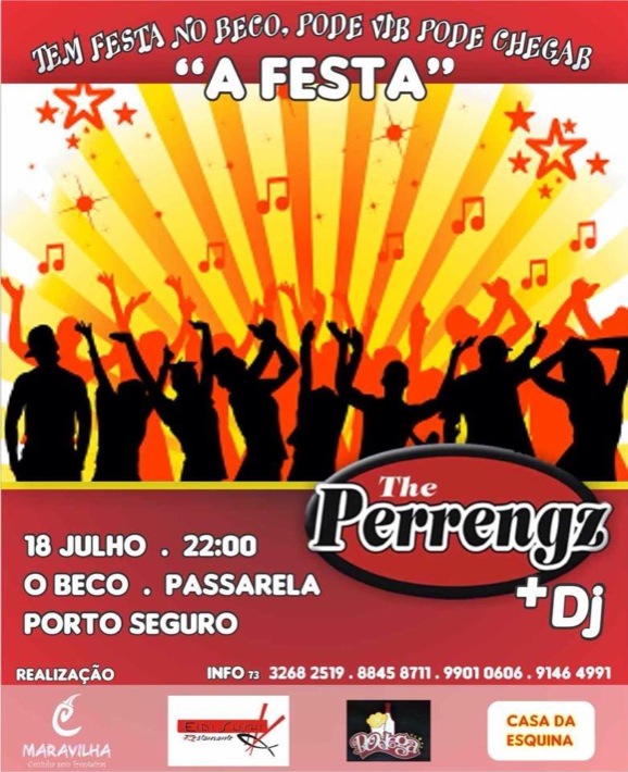 Cartaz   O Beco - Passarela do Descobrimento, Sexta-feira 18 de Julho de 2014