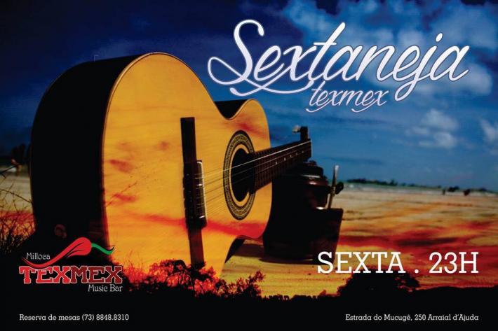 Cartaz   Milloca TexMex Music Bar - Rua du Mucug, 250, Sexta-feira 14 de Novembro de 2014