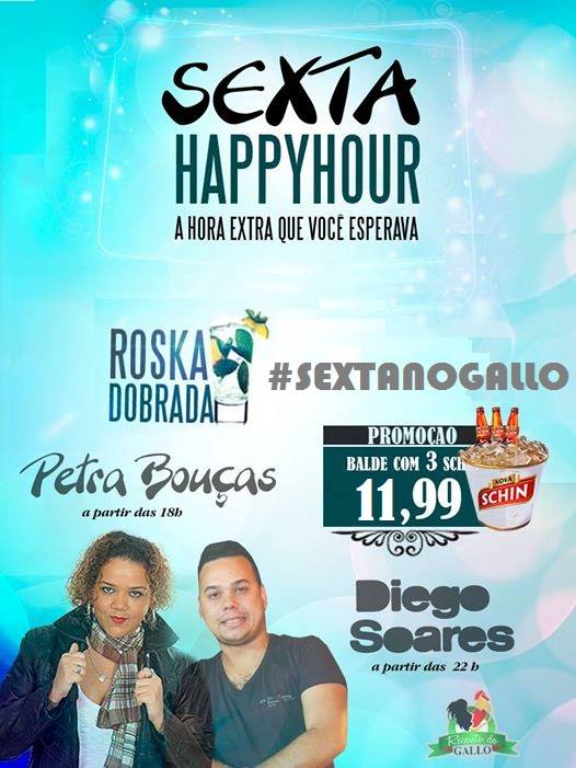 Cartaz   Recanto do Gallo - Rua 2 de julho, 20B - Casa da Lenha, Sexta-feira 12 de Dezembro de 2014