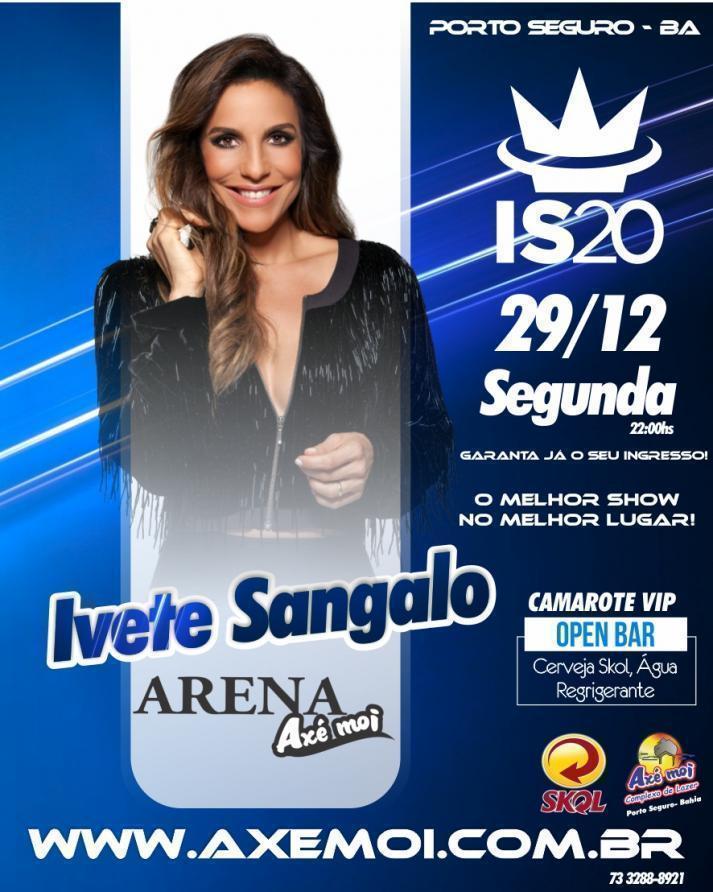 Cartaz   Arena Ax Moi - Av. Beira Mar, 6900 - Praia de Taperapuan, Segunda-feira 29 de Dezembro de 2014