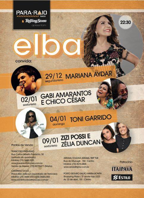Cartaz   Para-Raio - Rua Alberto Parracho, 50 - Quadrado, Segunda-feira 5 de Janeiro de 2015