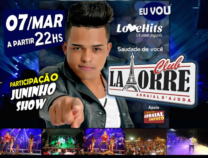 Cartaz   La Torre Club - Estrada de Trancoso, Sábado 7 de Março de 2015
