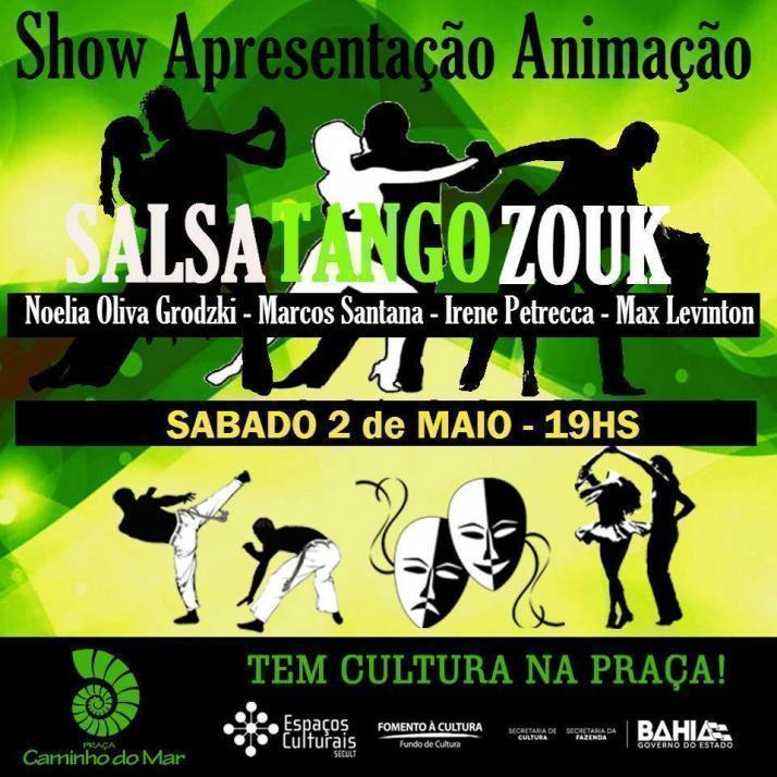 Cartaz   Praa Caminho do Mar - Rua do Mucug, 246 , Sábado 2 de Maio de 2015