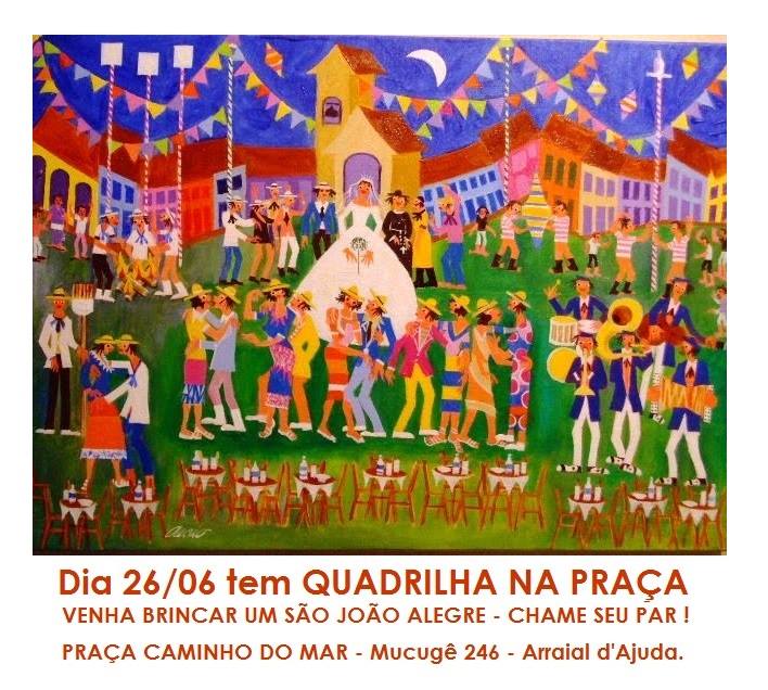 Cartaz   Praa Caminho do Mar - Rua do Mucug, 246 , Quarta-feira 17 de Junho de 2015