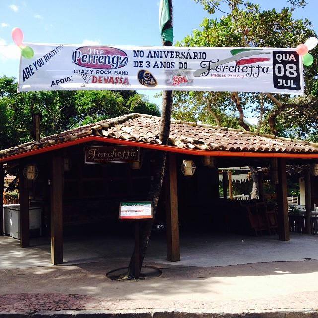 Cartaz   Forchetta Massas Frescas - Estrada do Mucug, Quarta-feira 8 de Julho de 2015