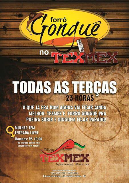 Cartaz  - Milloca TexMex Music Bar - Rua du Mucug, 250, Terça-feira 30 de Junho de 2015