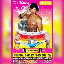 panfleto Hello Gay Pride Porto Seguro 2016