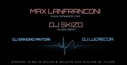 panfleto Dj Max Lanfranconi & Dj Skiso