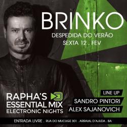 panfleto Dj Rodrigo Brinko