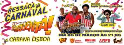 panfleto Ressaca do Carnaval Bloco Esquenta
