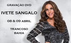 panfleto Gravao do DVD de Ivete SANGALO