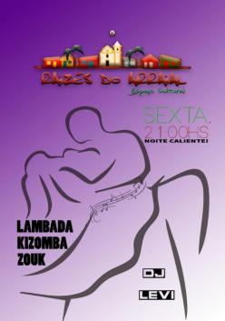 panfleto Lambada Kizomba Zouk
