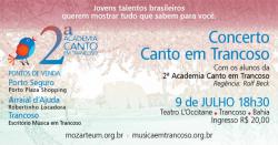 panfleto Concerto Canto em Trancoso
