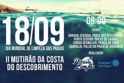 panfleto  Dia Mundial de Limpeza das praias