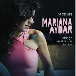 panfleto Mariana Aydar