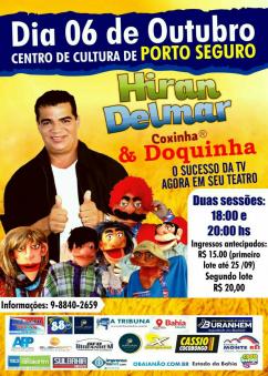 panfleto Hiran Delmar 'Coxinha & Doquinha'