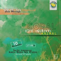 panfleto 'Coral este incrvel animal'