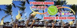 panfleto Torneio Amador Vision/Rakketone Nordeste de Beach Tennis