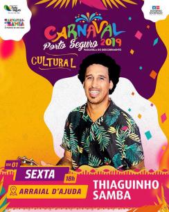 panfleto Thiaguinho Samba