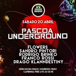 panfleto Pascoa Underground
