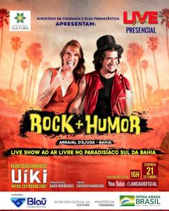 panfleto Rock + Humor