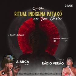panfleto Ritual da Lua cheia + A Arca com Safia + Radio Vero