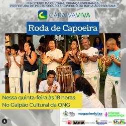 panfleto Roda de Capoeira