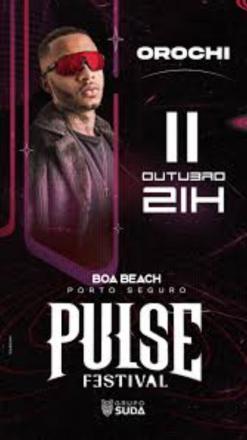 panfleto Pulse Festival - Orochi