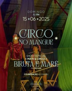 panfleto Circo no Mangue