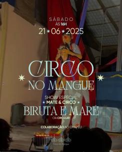 panfleto Circo no Mangue