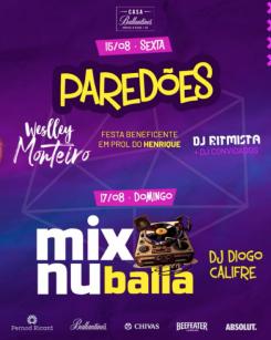 panfleto DJ Wesley Monteiro + Dj Ritmista