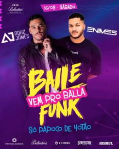 panfleto Baile funk