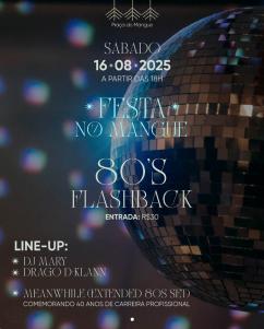 panfleto 80's Flashback