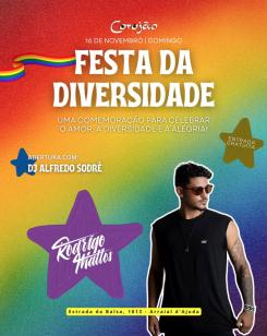 panfleto Festa da Diversidade