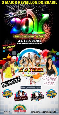 panfleto Reveillon na Passarela 