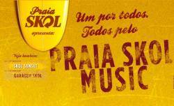 panfleto Praia Skol Sunset