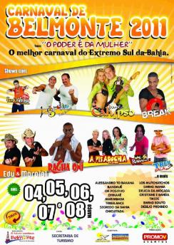 panfleto Carnaval de Belmonte 2011