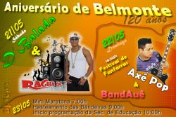 panfleto Aniversrio de 120 anos de Belmonte