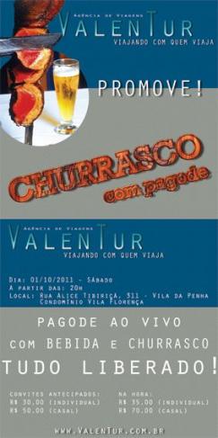 panfleto Pagode da Valentur