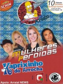 panfleto Mulheres Perdidas / Kaprixinho do Arrocha