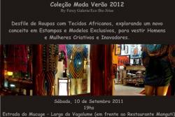 panfleto Desfile Coleo Moda Vero 2012