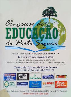 panfleto II Congresso de Educao de Porto Seguro