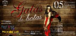 panfleto Gatas de Botas