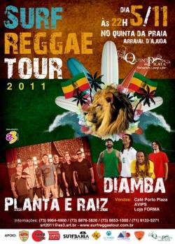 panfleto SRT - Surf Reggae Tour 2011